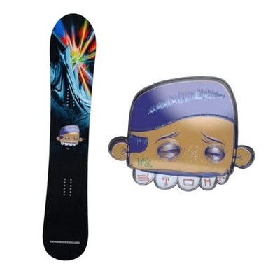  Premium Snowboard Stomp Pad | Bump It | Artist Collection | 3D Decal Printed