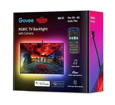 Govee RGBIC TV Backlight with Camera for 55-65 inch TVs