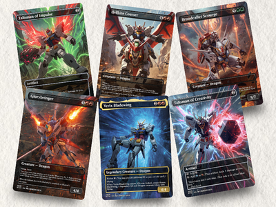 Gundam MTG Proxy EDH Deck | 100 Cards + Tokens | eBay