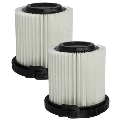 2 Feinstaubfilter für Kärcher VC 5 Premium yellow