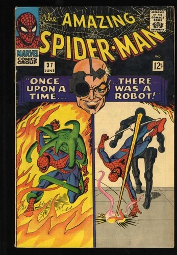 Amazing Spider-Man (1963) #37 FN 6.0 1st Norman Osborne! Stan Lee! Marvel 1966