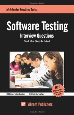 Software Testing Interview Questio... by Vibrant Publishers Paperback / softback