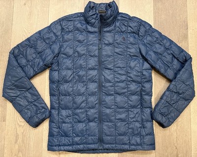 The North Face Men s Blue Thermoball Eco 2.0 Puffer Quilted Jacket - Small
