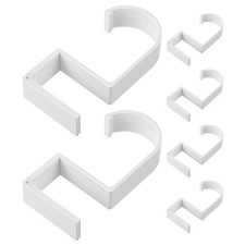 6pcs Purse Hook: Desk Hook For Purse Bag - Aluminum Alloy Handbag Holder Hanger