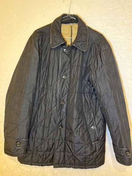 Herren Zegna Jacke Schwarz 44