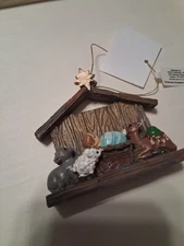 Cracker Barrel 2025 Baby Jesus in Manger Nativity Ornament