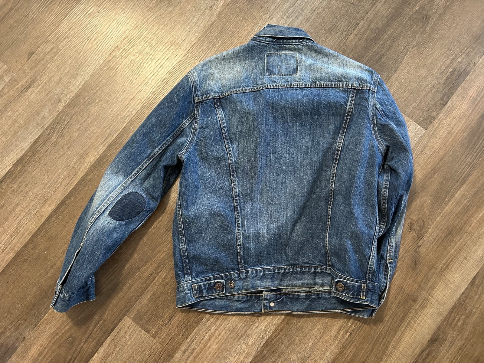 Levi’s authentic distressed patchwork patched ret… - image 11