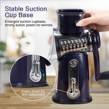 5 Cylinder Kitchen Chopper Multi Vegetable Fruit Dicer Slicer Cutter for Cooking