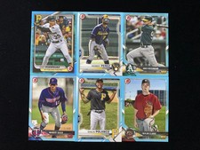 2024 Topps Bowman Sky Blue Endy Rodriguez Wander javier RC /499 Lot*6 QI95