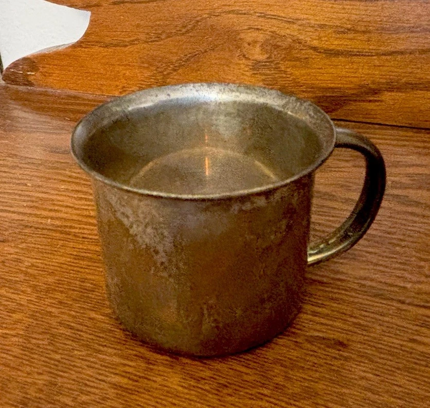 sterling950刻印　透かし盃2点　ケース付　東Y7-1219☆2Fタルニ Towle Post - 1940 Antique US Sterling Silver Cups & Goblets for