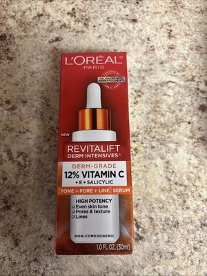 L'Oreal Revitalift Derm Intensives 12% Vitamin C SMALL BUSINESS CAT LADY     