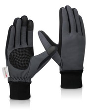 OnWander Winter Gloves for Men Women - Cold Weather Durable Small, Grey