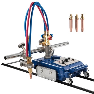 VEVOR Track Torch Burner 2''-30''/Min 0.2''-4'' Straight Line Gas Cutting Machine