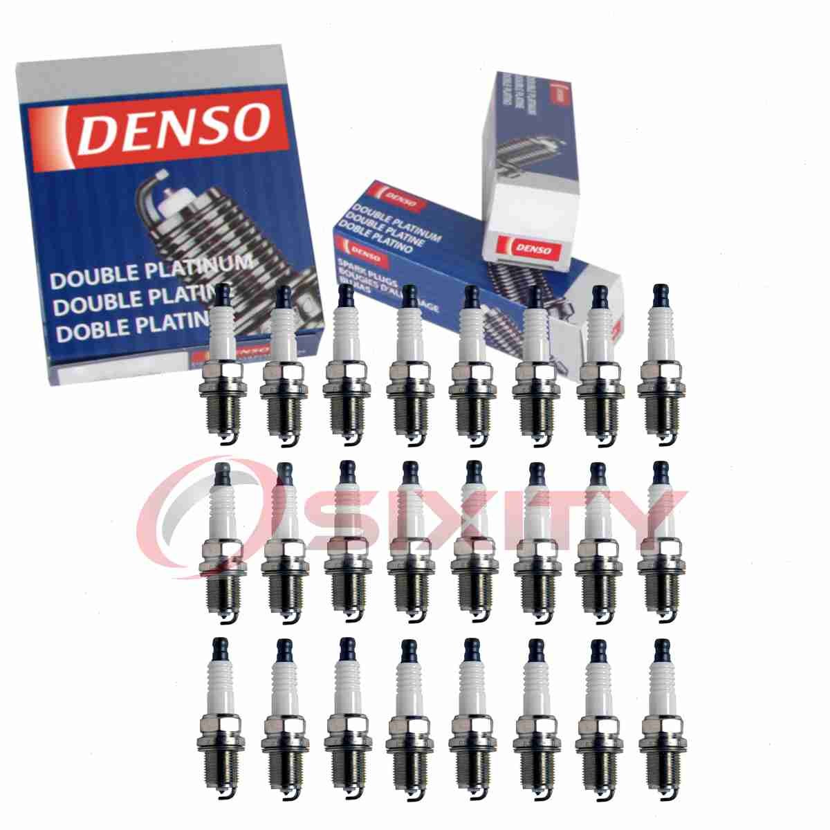 24 pc Denso Platinum Long Life Spark Plugs for 1998-2002 Mercedes-Benz CL600 in