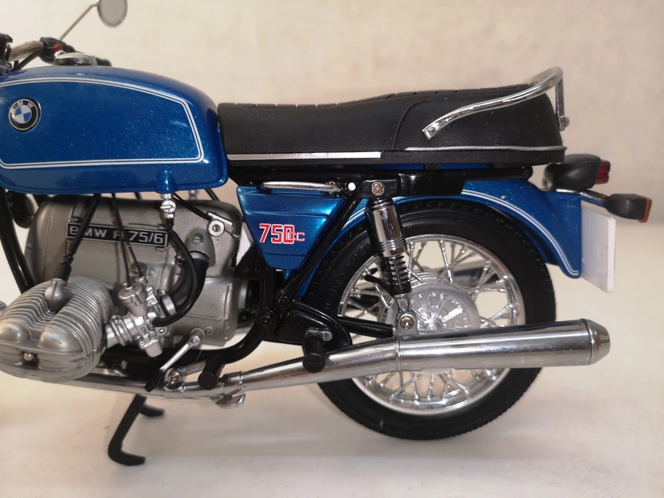 Modellino Moto BMW R75/6 R 75/6 1976 Schuco Scala 1/10-C4 - Immagine 3 di 4