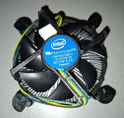   Original Intel Foxconn E97379-003   CPU Kühler Lüfter 4-Pin   neu