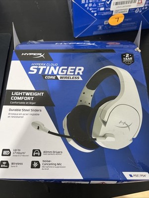 HyperX Cloud Stinger Core - Wireless Gaming Headset (White) Missing USB Dongle