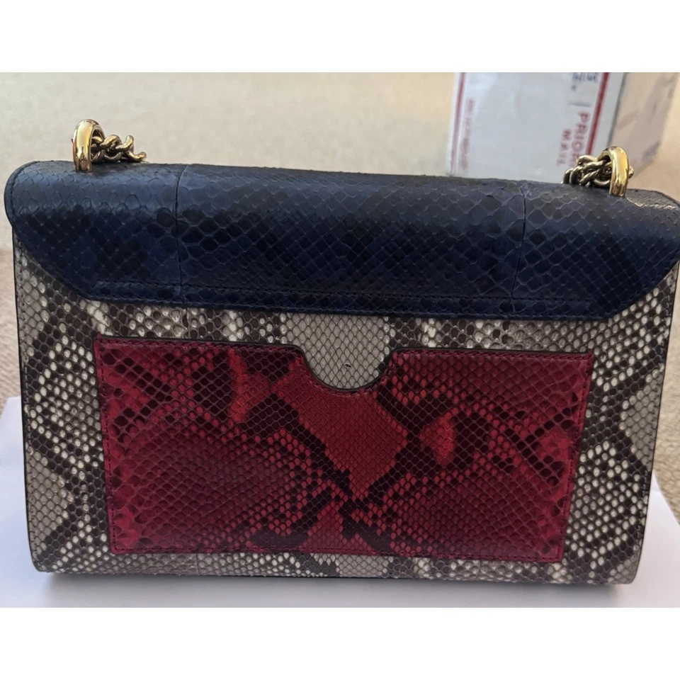 Gucci Python Medium Padlock Shoulder Bag Authentic EUC - Image 2 of 4