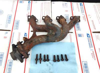 1999 Ford Ranger 2.5L SOHC Lima 4 Cylinder Exhaust Manifold Header W/Bolts B2500