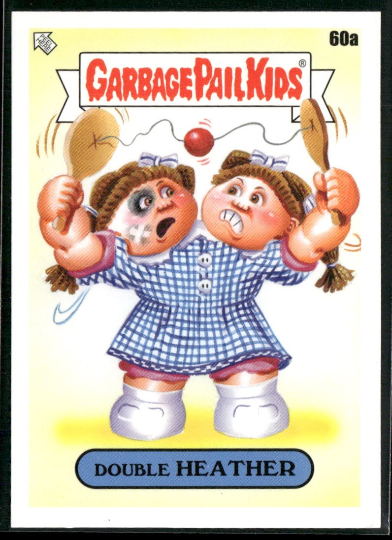 2024 Topps Garbage Pail Kids: Kids-At-Play #60a Double Heather 6Aw
