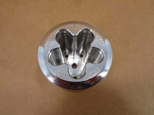 Traxxas T-maxx TRX 3.3 Polished Aluminum Nova Race Pro Cooling Head Revo Slash