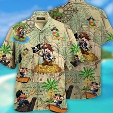 Disney Mickey Mouse Hawaiian Shirt