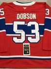 JSA COA NOAH DOBSON Signed Autographed Montreal Canadiens Hockey Jersey