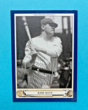 Babe Ruth 2005 Upper Deck  Origins  Blue 17/50 #149 New York Yankees
