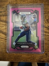 2023 Panini Prizm - Rookies Jaxon Smith-Njigba #390 Pink Prizm (RC)