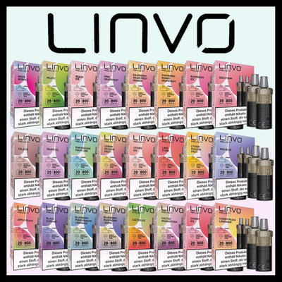 Linvo Pod Lite Plus Prefilled Cartridge - alle Sorten - 20 mg/ml - 2 Stück