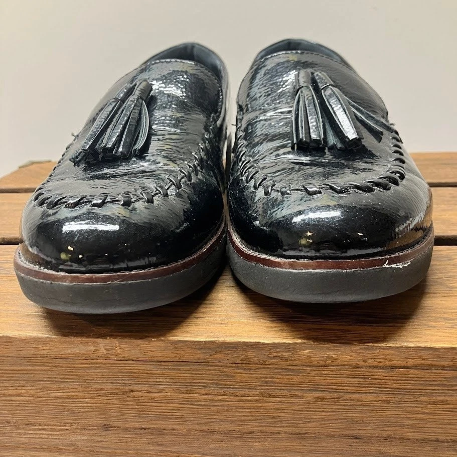 Mocasines Fitflop charol borla cómodos negros talla EE. UU. 8,5 UE 40 Foto 4 de 4