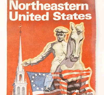1976 Citgo Road Map Bicentennial Eastern US American Revolution Vintage 4 DWF10