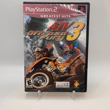 ATV Offroad Fury 3: Greatest Hits (PlayStation 2 PS2, 2004) CIB Tested + Working