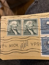 Two RARE-1 Cent George Washington Postage Stamp