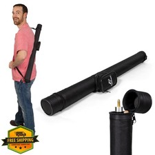 EastPoint 2-Cue Billiards Case Black Nylon Zippered Pocket