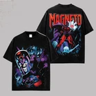 Magneto X-Men T-Shirt Retro Vintage Comic Graphic Tee Cotton Gift