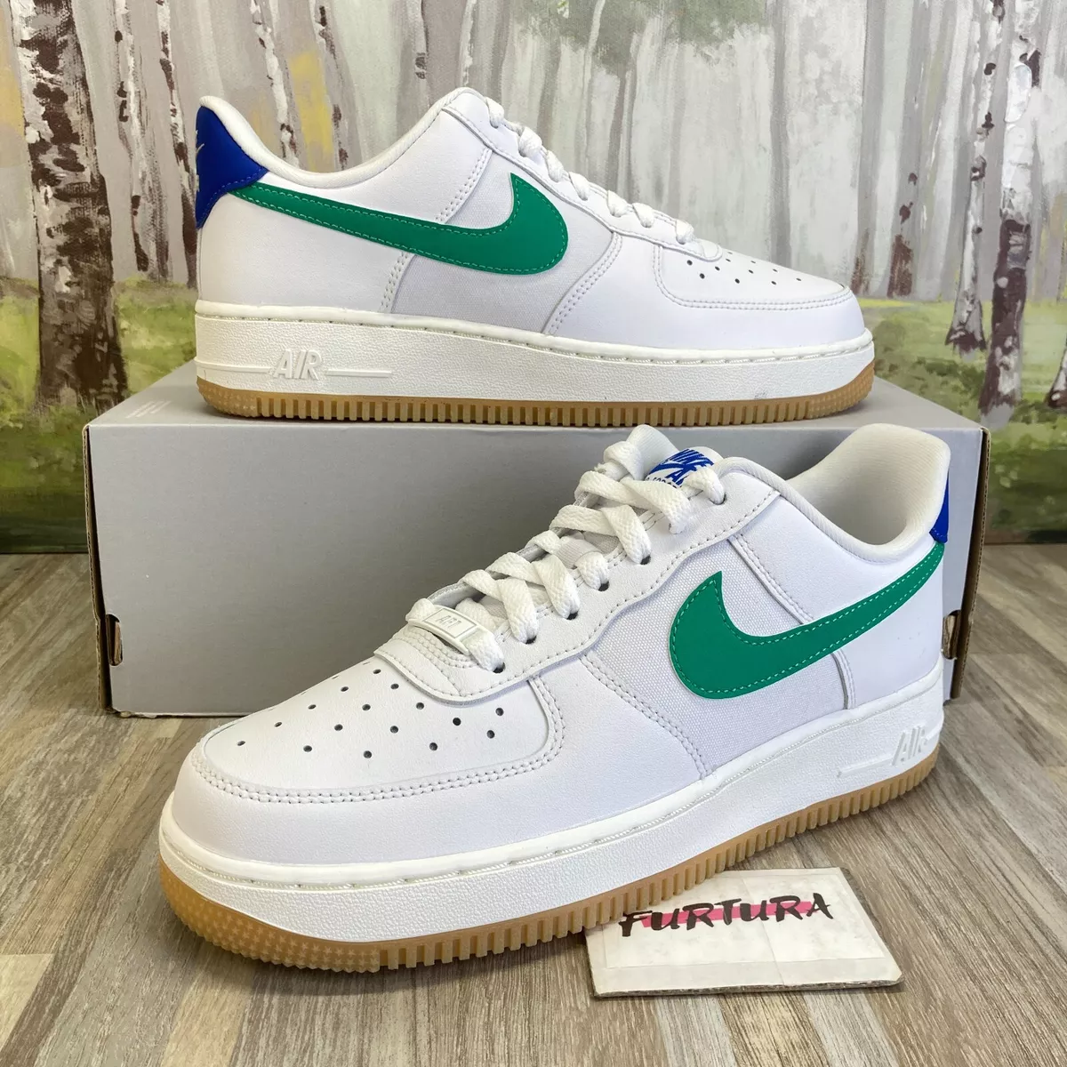 Nike Air Force 1 Low '07 Low Stadium Green DD8959-110 Women's Size 8 Shoes #32D