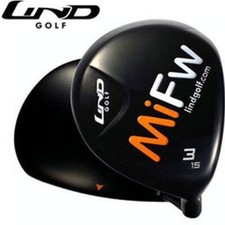 Lind MiFw Golf Fairway Wood, Mens Left Hand, Graphite Shaft, Regular Flex