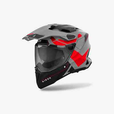 CASCO INTEGRALE AIROH COMMANDER 2 REVEAL ROSSO FLUO OPACO TAGLIA L