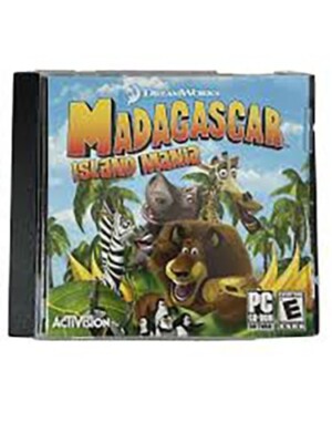 Madagascar Island Mania Computer Game Activision PC CD NEW