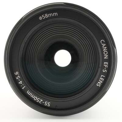 Canon EF-S 55-250mm F4-5.6 IS AF ZOOM Lens from Japan #4906