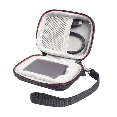 Travel Carrying Case Storage for Crucial X9 X10 1TB/2TB/4TB/500GB SSD - Picture 3 of 8