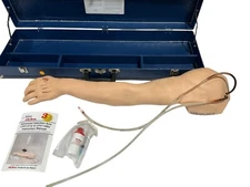 Nasco Life Form LF01121U Advanced Injection Arm Medical Training Manikin & Case