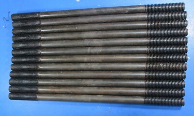5/8'' NC 11 TPI 11'' Long Stud Bolts with 9/16'' shank lot of (12)