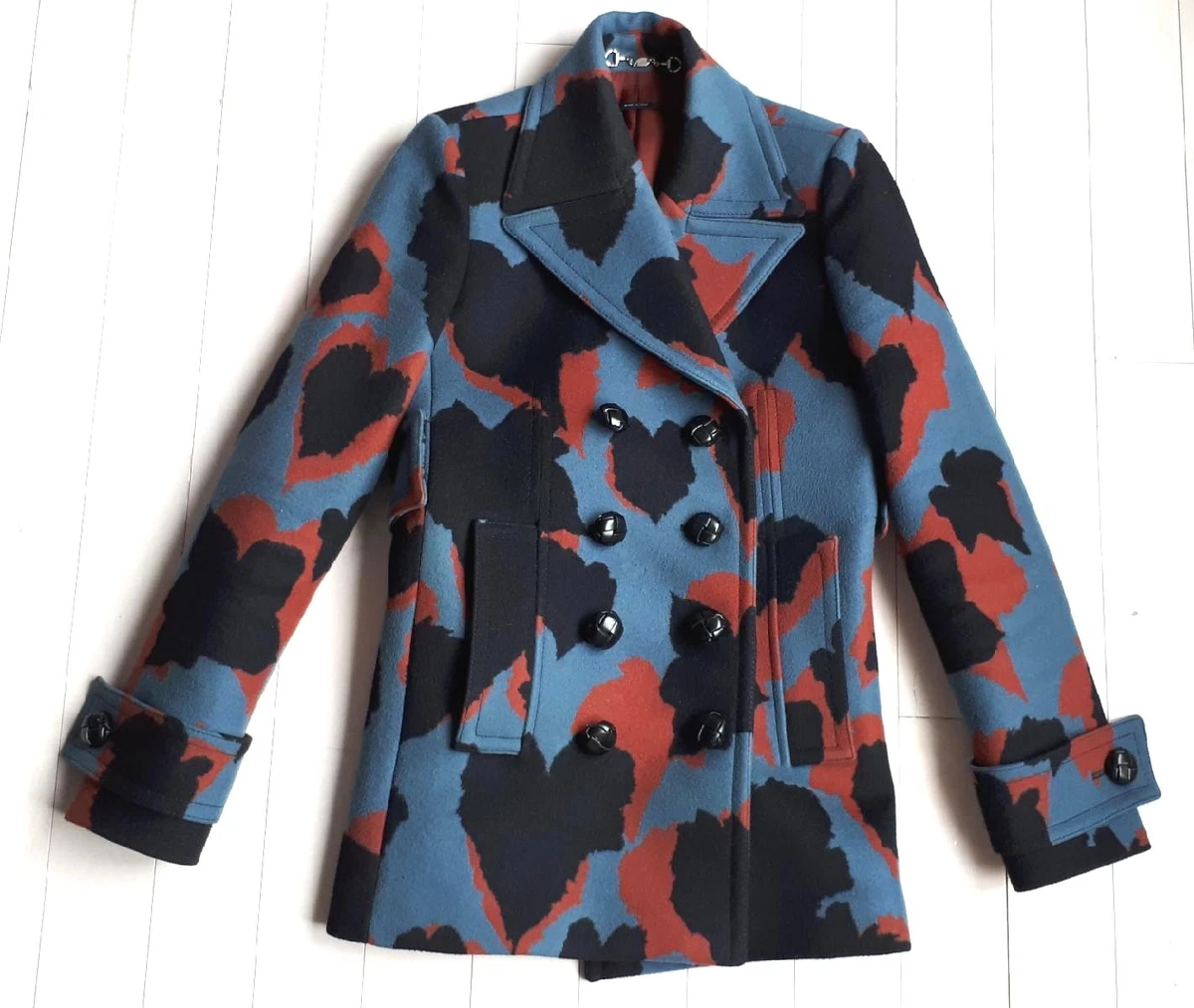 Camo peacoat shop