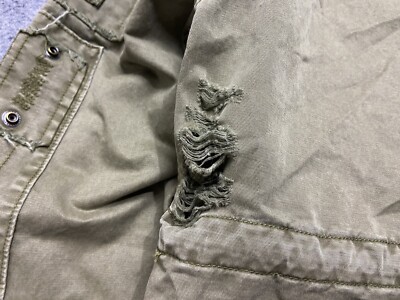 ZADIG&VOLTAIRE スタッズ 装飾 ミリタリージャケット PUNK Zadig & Voltaire Jacket Coat Bart Grunge Parka Military S