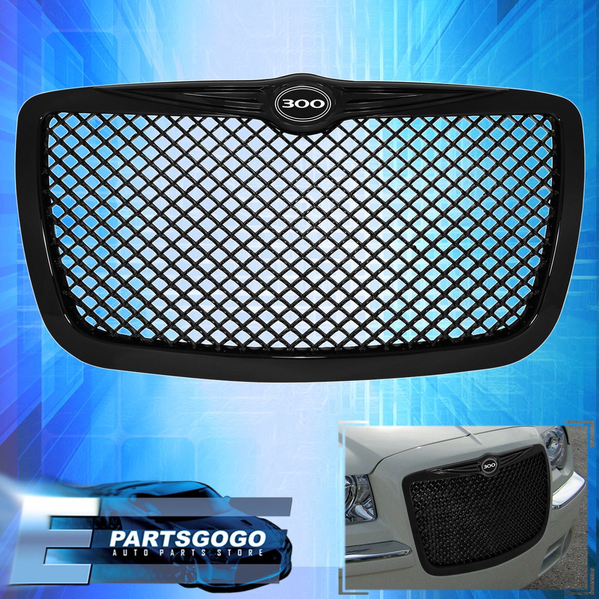 For 2004-2010 Chrysler 300 300C Emblem Logo Front Hood Bumper
