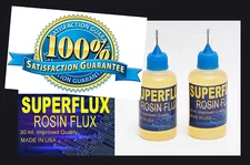 60 ml / 2 oz. NEEDLE TIP BOTTLE Rosin Soldering Solder Flux  SUPER FLUX NO CLEAN