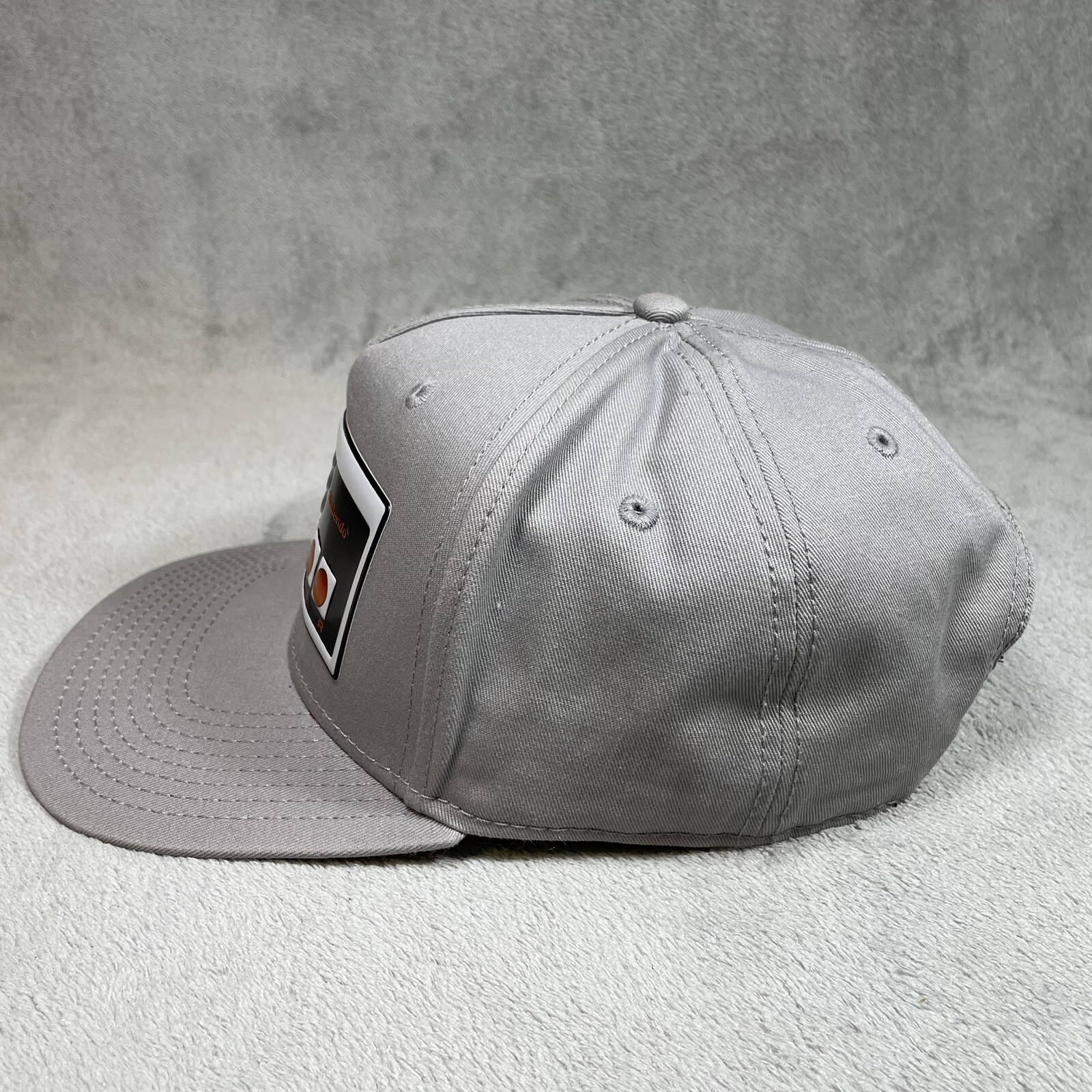 Nintendo NES Controller Gray Red Snapback Hat Cap… - image 4