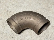 Victaulic Style 610 3" 90 Degree Elbow Fitting 610 Series Copper